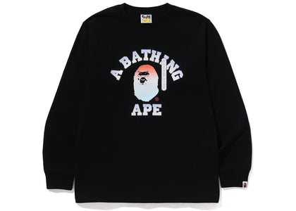 BAPE Kabuki Head L/S Tee Black - authentic BAPE product