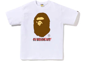 BAPE Katakana By Bathing Ape Tee White - vue 360