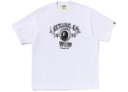 BAPE Layered College Relaxed Fit Tee White - product view 2