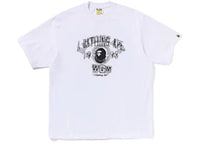 BAPE Layered College Relaxed Fit Tee White