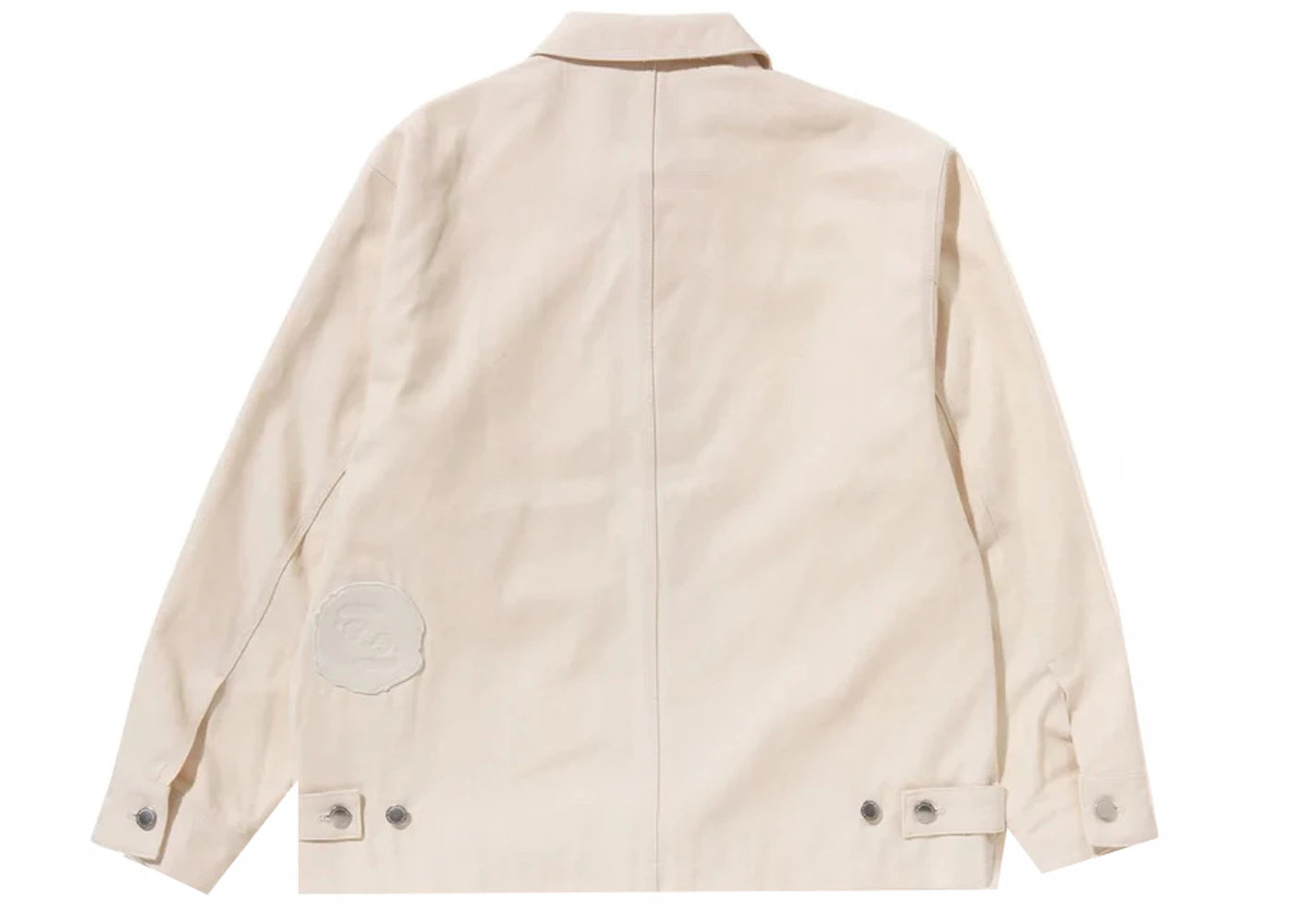 BAPE Line Camo Patch Work Jacket Ivory - vue secondaire B