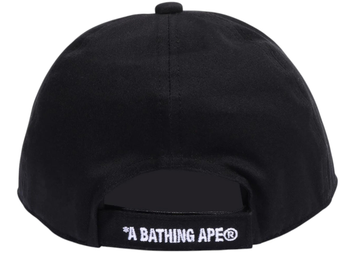 BAPE Logo Trucker Cap Black - vue secondaire B
