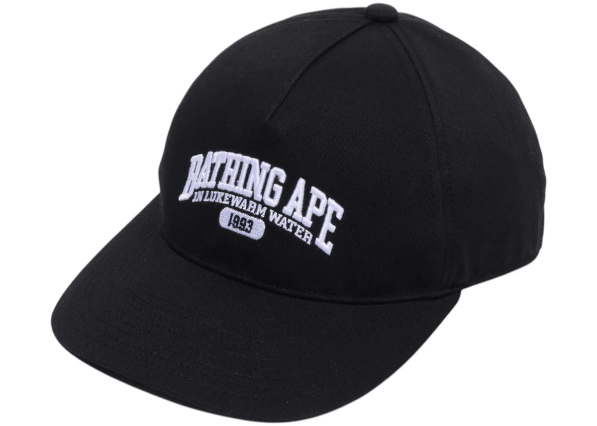 BAPE Logo Trucker Cap Black - vue secondaire A