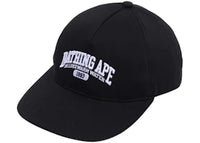 BAPE Logo Trucker Cap Black