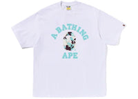 BAPE Map Camo College Relaxed Fit Tee White