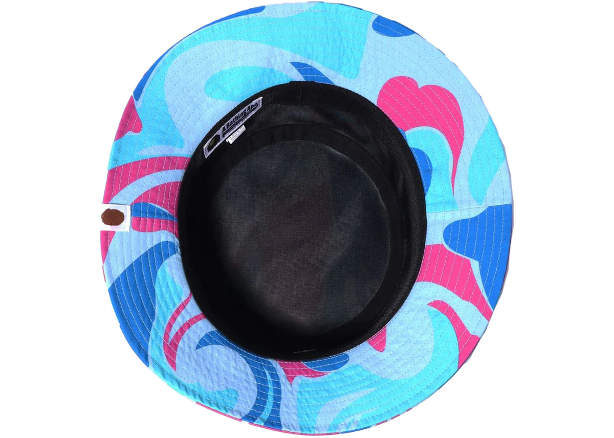 BAPE Marble Camo Bucket Hat Blue - vue secondaire B
