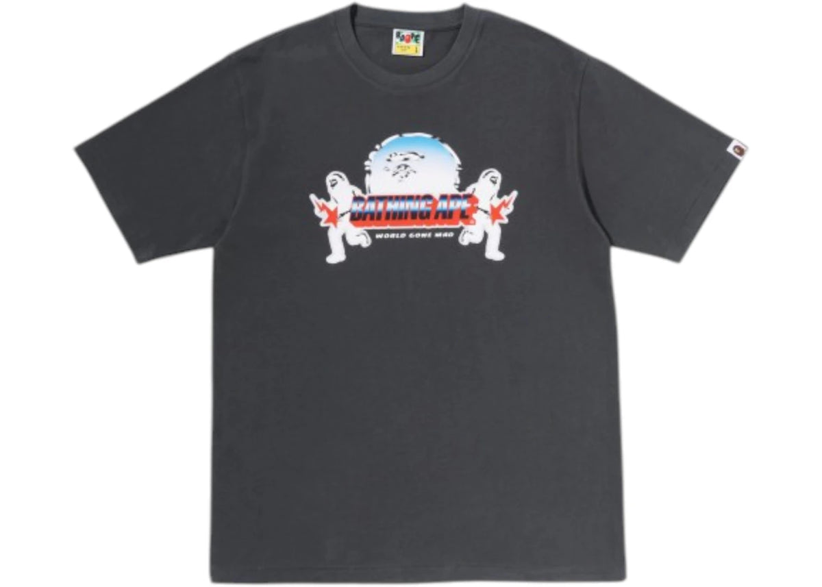 BAPE Metal Ape Head T-shirt Dark Grey - vue secondaire A