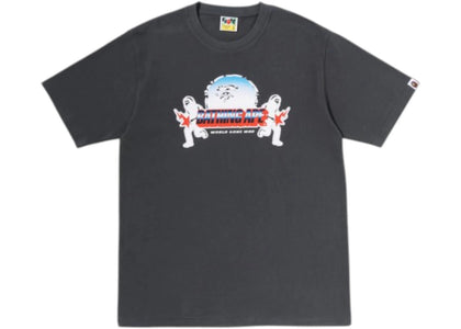 BAPE Metal Ape Head T-shirt Dark Grey - apparel view 2