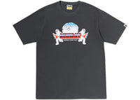 BAPE Metal Ape Head T-shirt Dark Grey