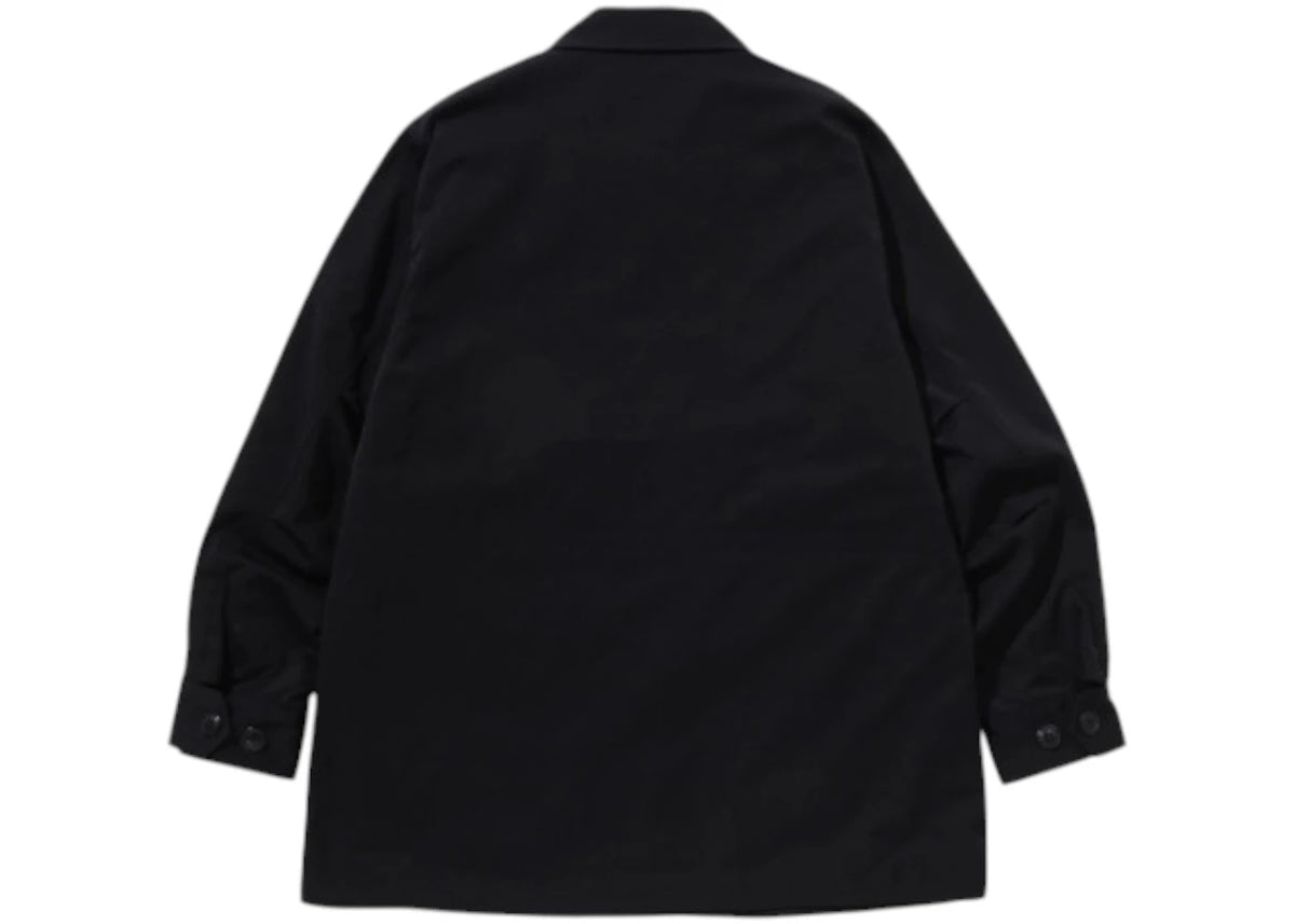 BAPE Military Shirt Jacket Black - vue secondaire B