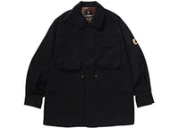 BAPE Military Shirt Jacket Black