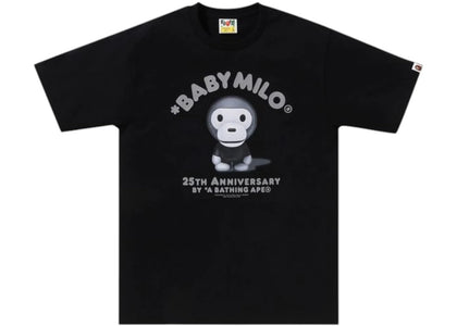 BAPE Milo 25Th Anniversary Photo Tee Black - authentic BAPE product