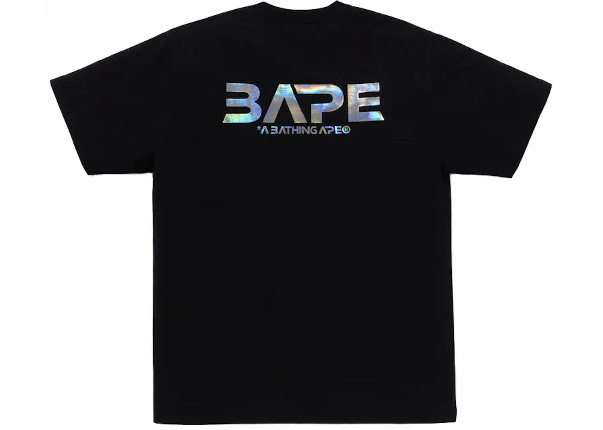 BAPE Moon Photo Ape Head Tee Black - vue secondaire B