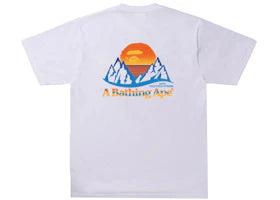 BAPE Mountain Tee White