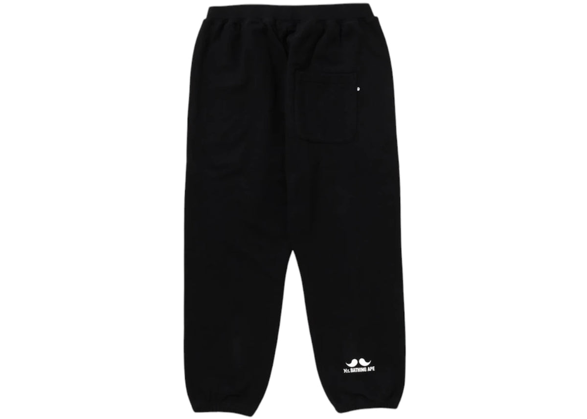 BAPE Mr Bathing Ape Sweat Pants Black - vue secondaire B
