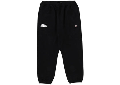 BAPE Mr Bathing Ape Sweat Pants Black - apparel view 2