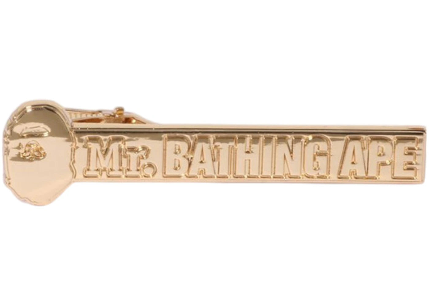 BAPE Mr Bathing Ape Tie Pin Gold - vue secondaire A