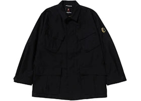 BAPE Mr.Bathing Ape Jungle Fatigue Jacket Black