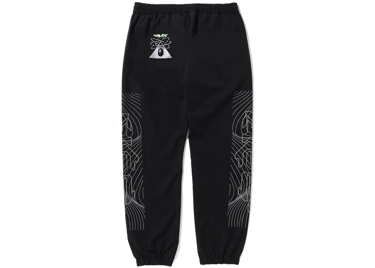 BAPE Multi Graphic Track Pants Black - vue secondaire B