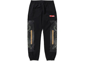 BAPE Multi Graphic Track Pants Black