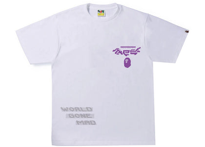 BAPE Multi Logo 1 Tee White - product view 2