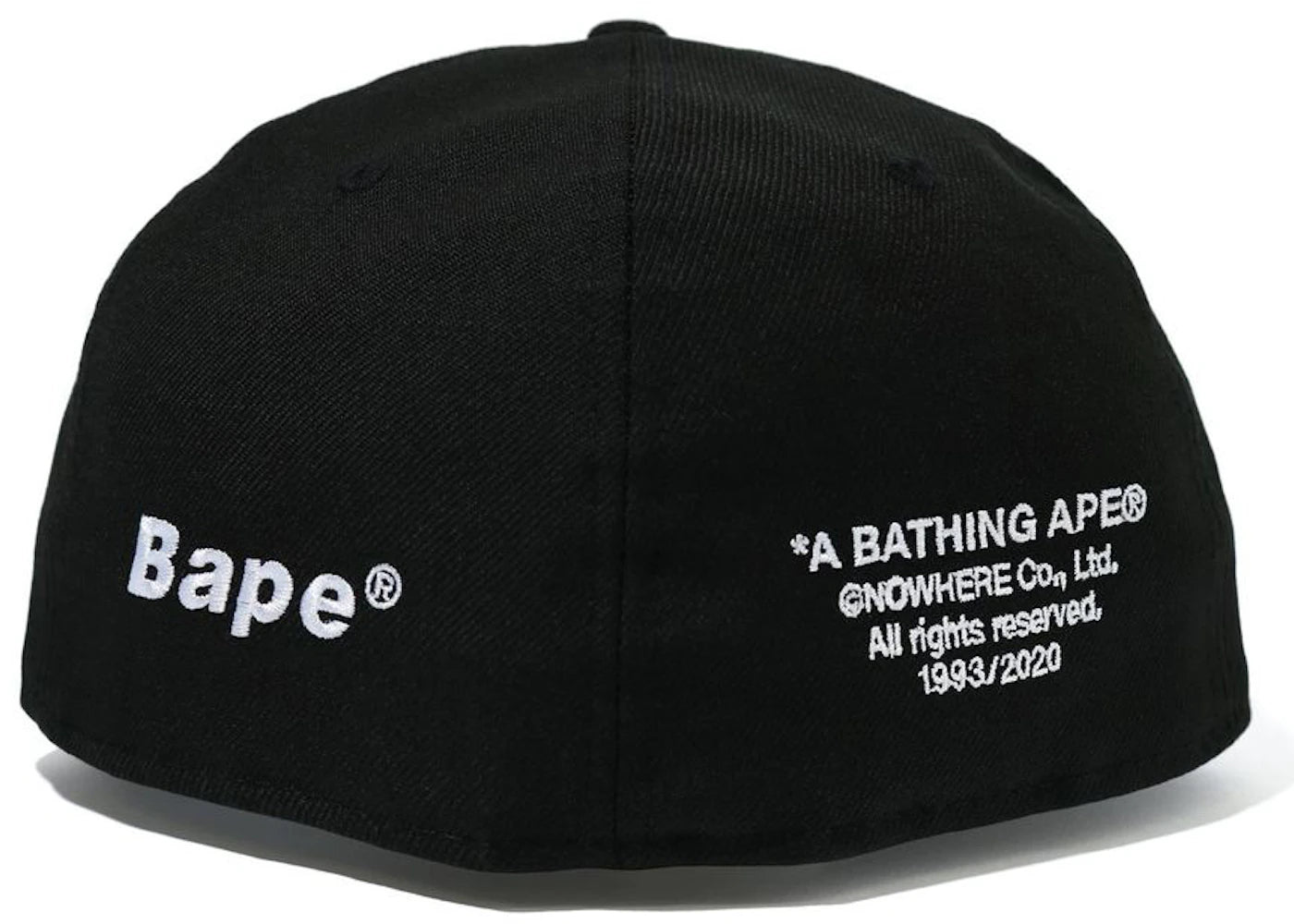 BAPE New Era 59 Fifty A Bathing Ape Cap Black - vue secondaire B