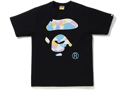 BAPE New Multi Camo Ape Face Tee Black - product view 2