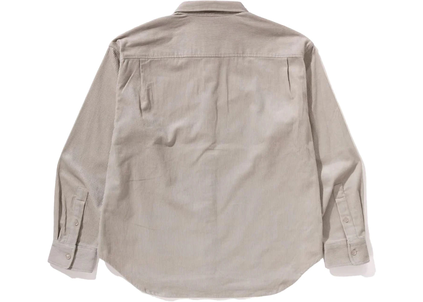 BAPE One Point Corduroy L/S Shirt Ivory - vue secondaire B