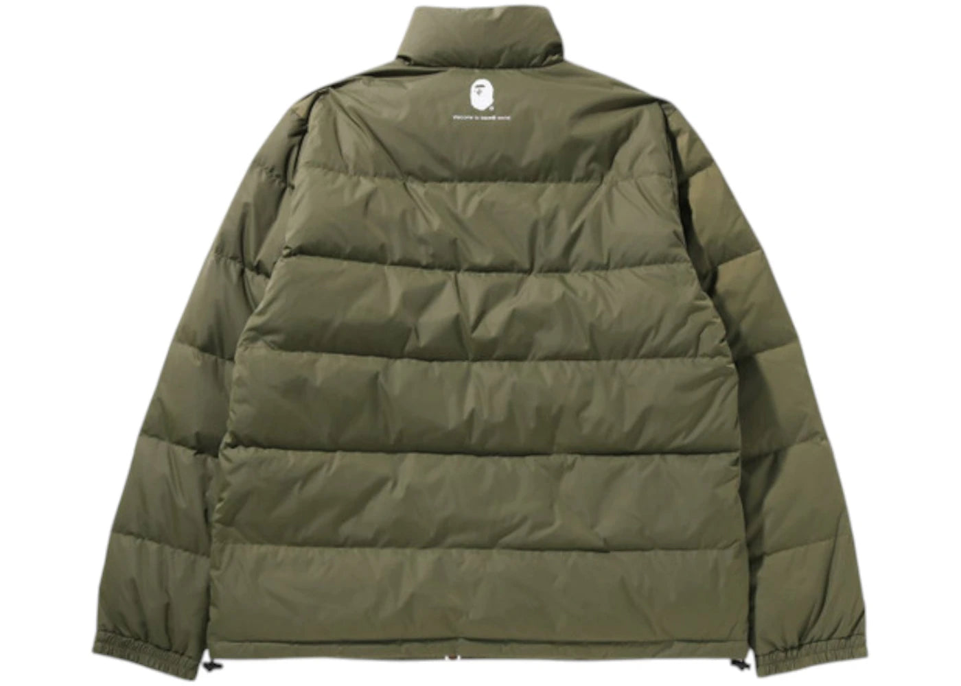 BAPE One Point Down Jacket Olivedrab - vue secondaire B