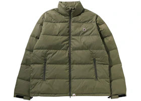 BAPE One Point Down Jacket Olivedrab
