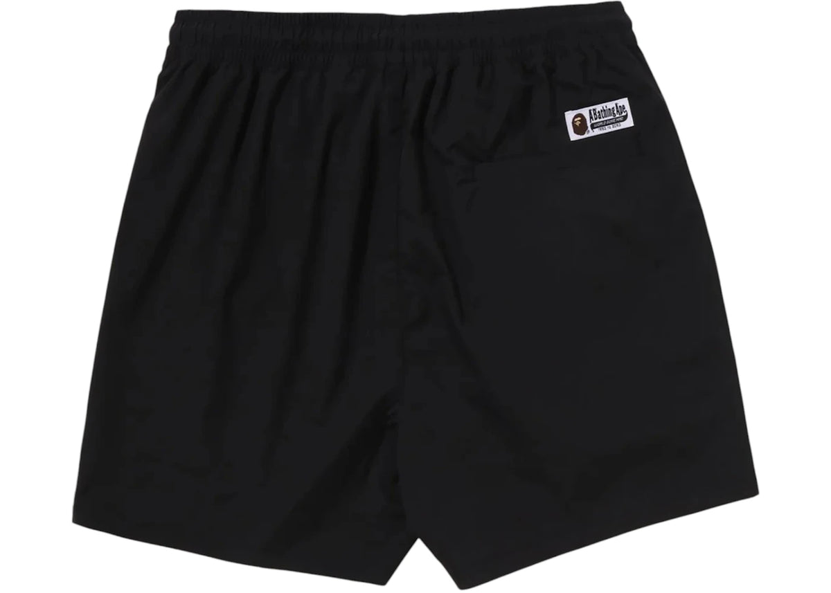 BAPE One Point Relaxed Fit Water Shorts Shorts Black - vue secondaire B