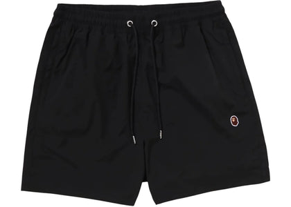 BAPE One Point Relaxed Fit Water Shorts Shorts Black - apparel view 2