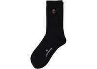 BAPE One Point Socks Black
