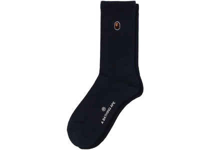BAPE One Point Socks Navy - authentic BAPE product