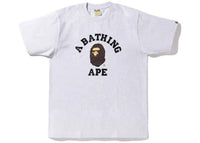 BAPE Online Exclusive College Tee Grey