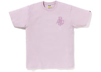 BAPE Pigment Bape Logo Tee Purple