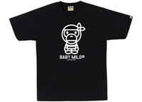 BAPE Pirate Baby Milo Tee Black