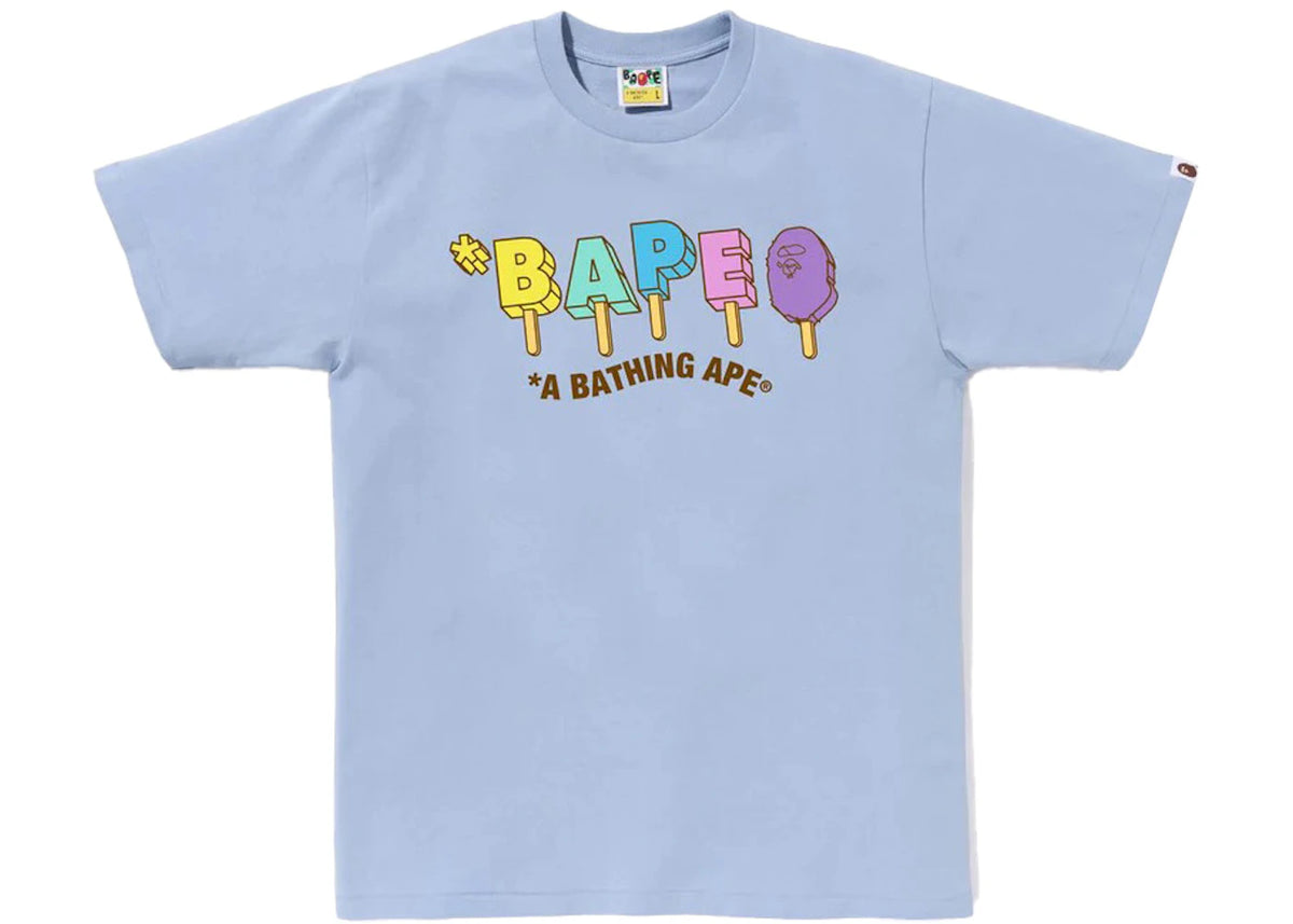 BAPE Popsicle Tee Sax - vue secondaire A