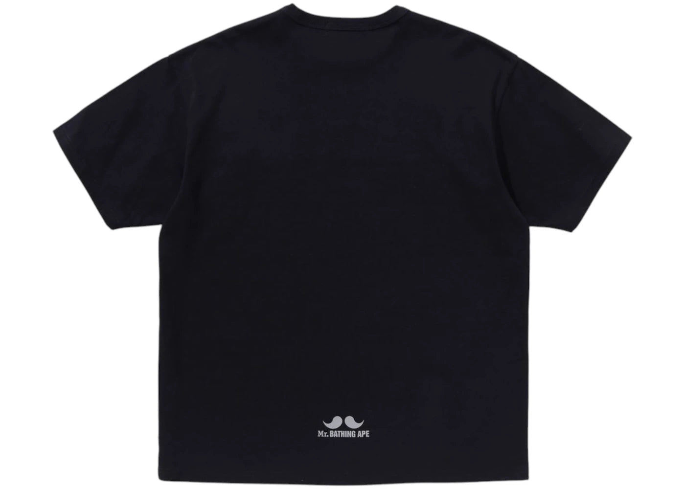 BAPE Print 8 Tee Navy - vue secondaire B