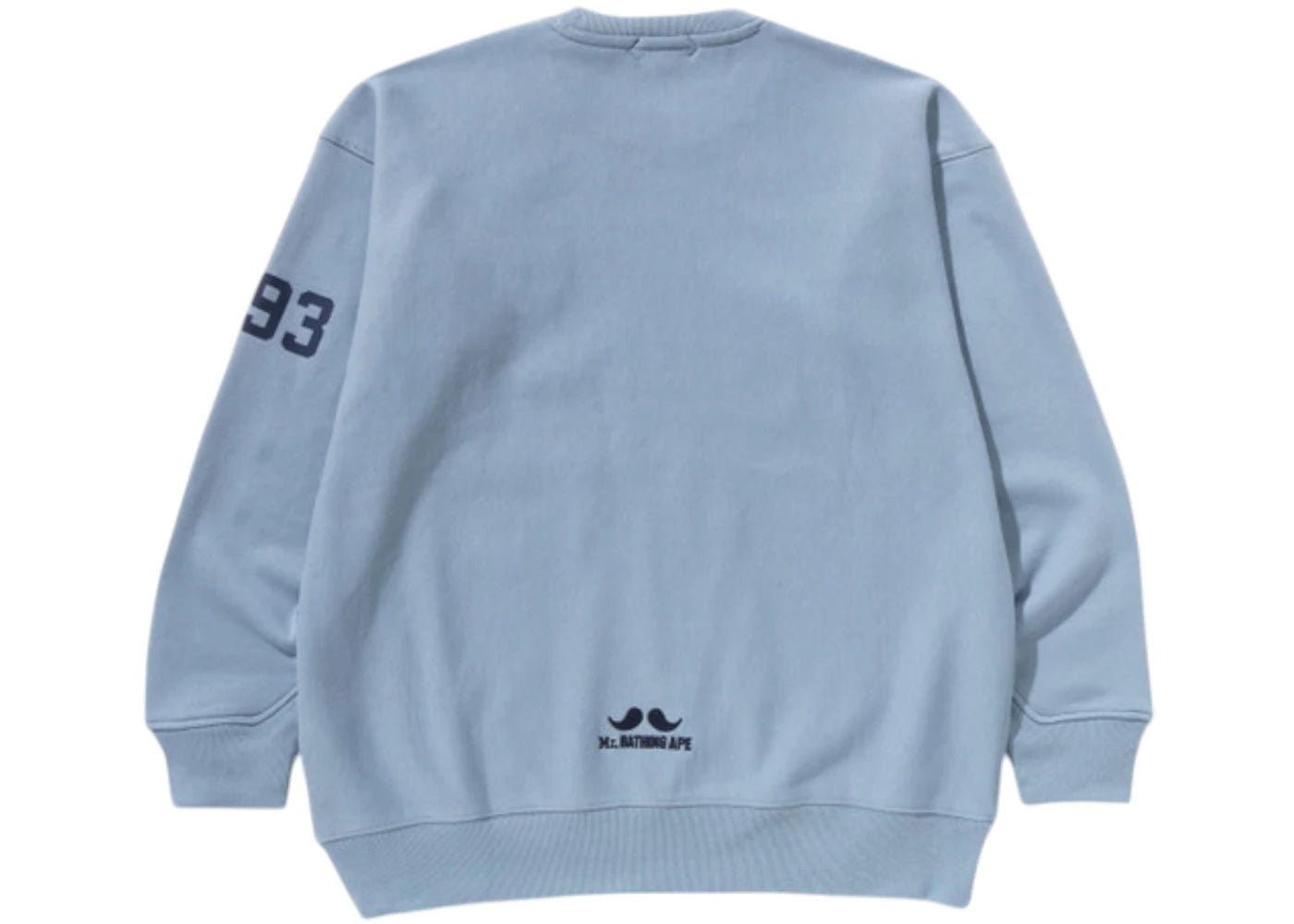 BAPE Pull Over Crewneck Sweat Shirt Sax - vue secondaire B