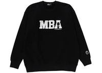 BAPE Pull Over Crewneck Sweatshirt Black