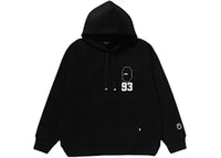 BAPE Pullover One Hoodie Black