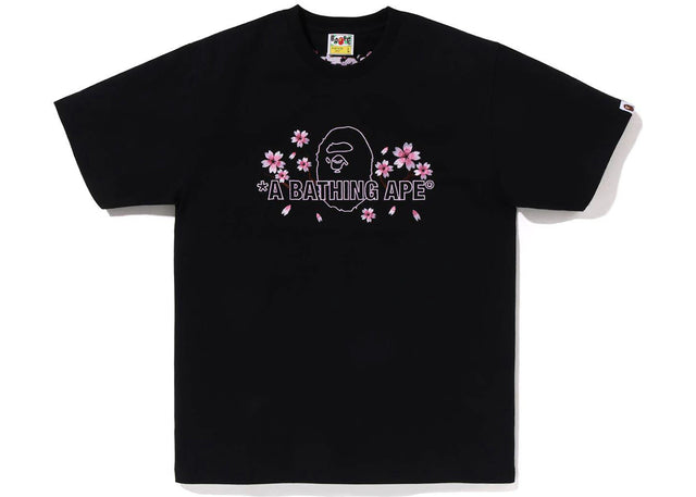 BAPE Sakura A Bathing Ape Tee (SS23) Black