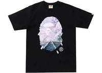 BAPE Sakura Photo Ape Head Tee (SS22) Black