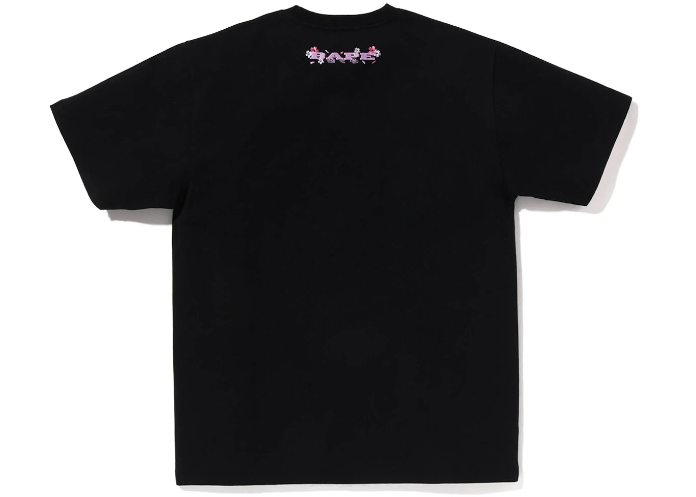 BAPE Sakura Photo Ape Head Tee (SS23) Black - vue secondaire B