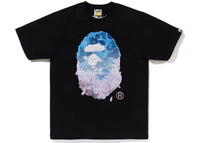 BAPE Sakura Photo Ape Head Tee (SS23) Black