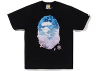 BAPE Sakura Photo Ape Head Tee (SS23) Black