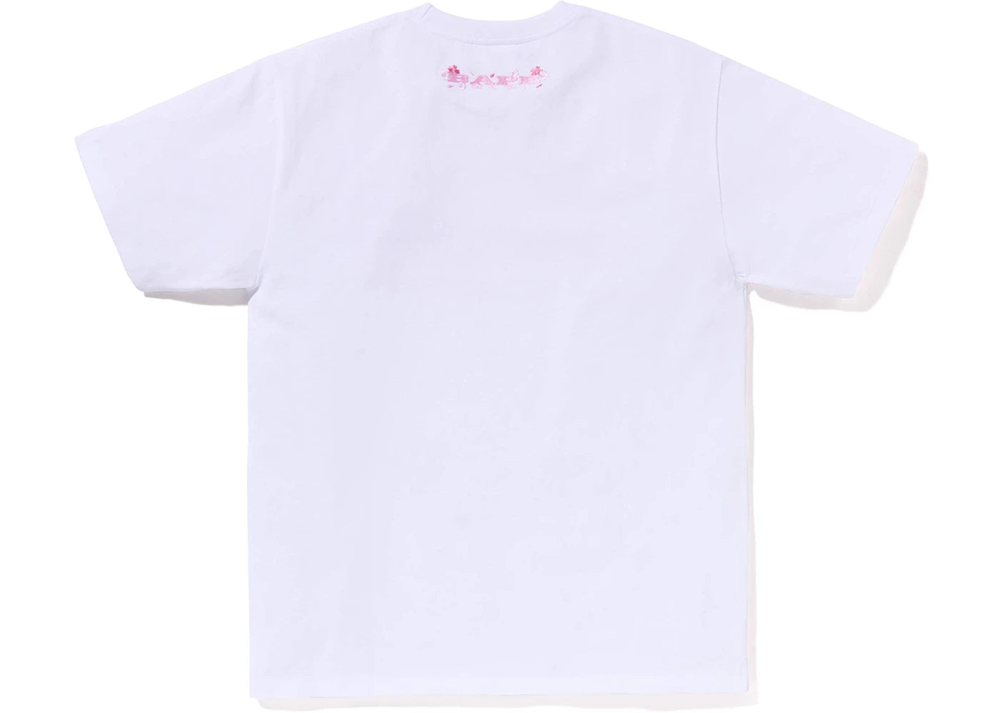 BAPE Sakura Photo Ape Head Tee (SS23) White - vue secondaire A