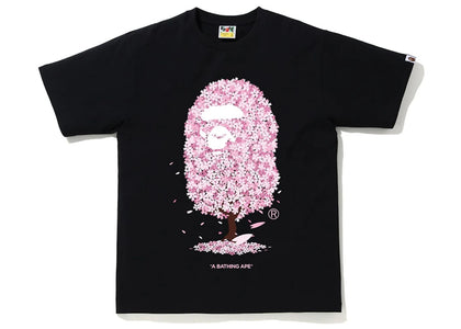 BAPE Sakura Tree Tee Black - authentic BAPE product