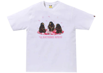 BAPE Sakura Viewing Tee White - authentic BAPE product